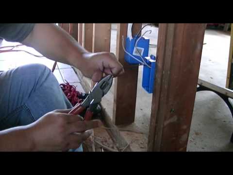 Speed-Wiring An Outlet