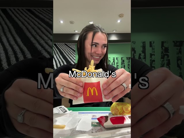 trying mcdonalds in japan