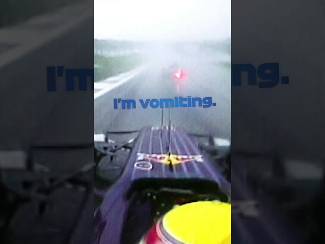 Throwing Up in an F1 Car 🤮