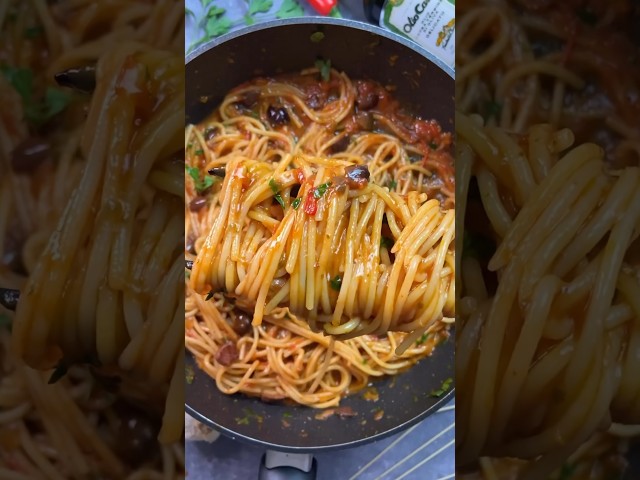 Spaghetti Puttanesca 🍅