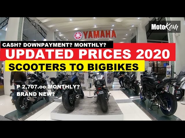 2020 Yamaha Motorcycles Pricelist