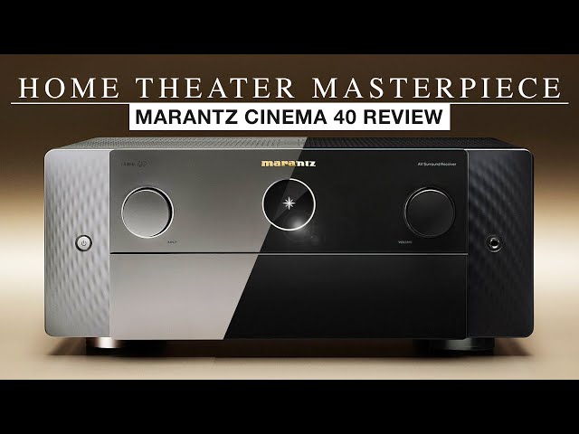 Is THIS the BEST Home Theater Receiver 2023 - Marantz Cinema 40 Review
