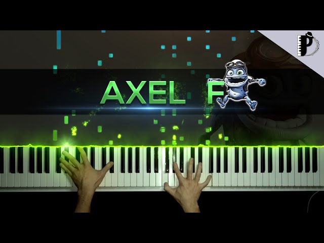 Crazy Frog - Axel F Piano Tutorial | EASY TO VERY HARD