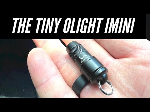 A TINY Keychain Flashlight That Really Works: Olight iMini | Magnetic Power & Lightweight