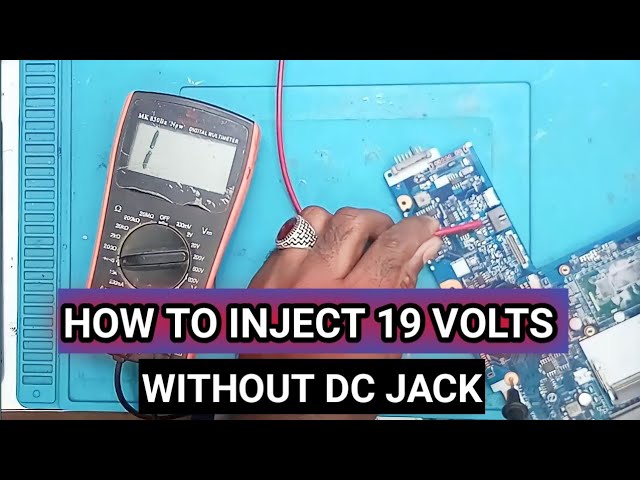 How to connect 19 volts to motherboard | How to solder 19 volts without dc jack