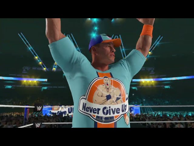John Cena vs Batista WWE 2K24 Full Match