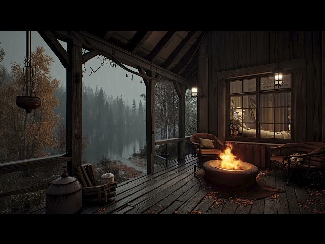 Meditative Rain and Fireplace ASMR to Elevate Your Mind and Soothe Your Soul