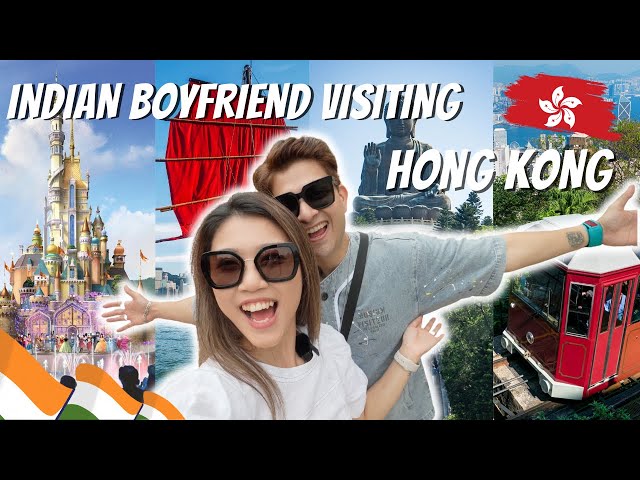 Taking My Indian🇮🇳 Boyfriend to Visit Top 5 Destination in HONG KONG🇭🇰