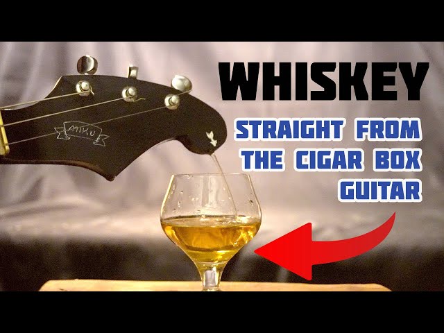Turn Your Cigar Box  Guitar Into A Whiskey Dispenser