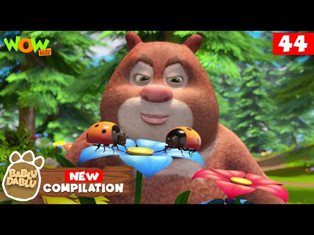 New! Baby Bears Compilation | 44 | Bablu Dablu Cubs | New Funny Cartoon in Hindi for Kids| Wow Kidz