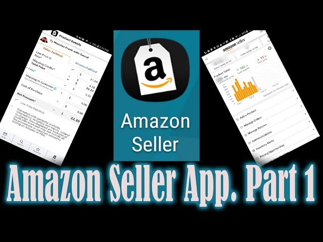 How to Use the Amazon Seller App to list & sell on Amazon FBA / Ebay Part 1 the Basics