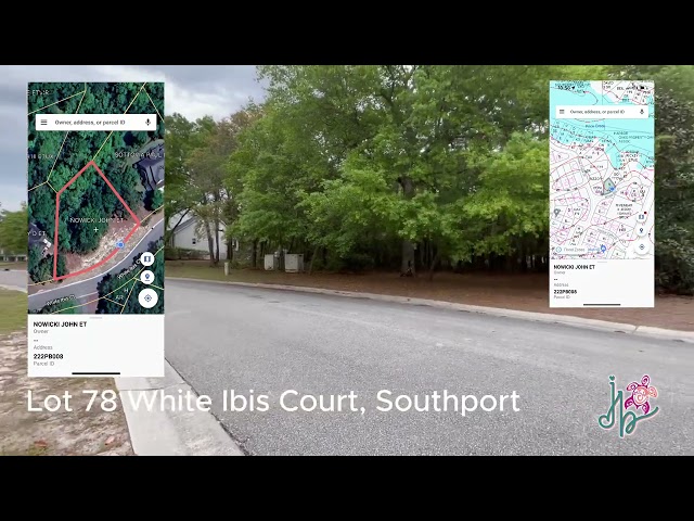 Lot Tour in Southport • Harbor Oaks and Ocean Lakes