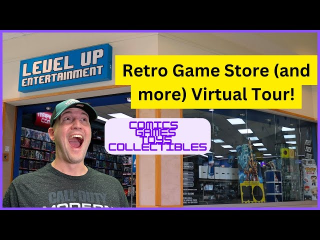 Level Up Your Gaming: Take a Tour of Mays Landing's Video Game Shop!