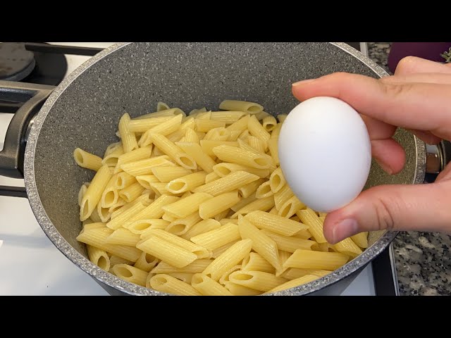 ❗ Have you tried the pasta with EGGS? ⁉ AFTER TRYING, YOU CANNOT EAT WITHOUT EGGS. 😋💯
