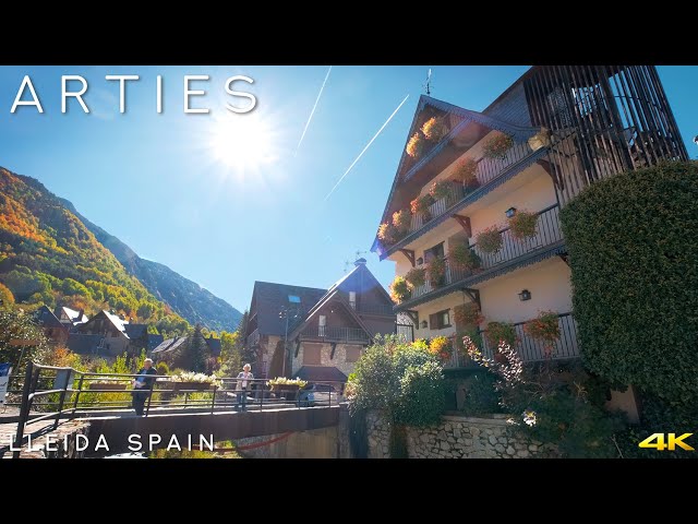Tiny Tour | Arties Spain | A 1000-year-old cute little town in the North | 2022 Oct