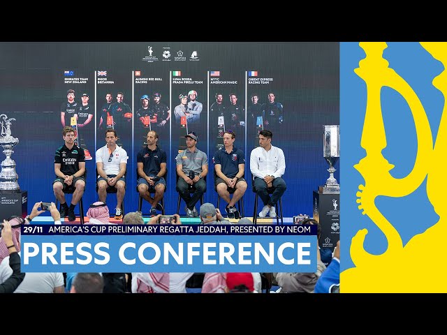 The America's Cup Preliminary Regatta Jeddah, Presented by Neom Press Conference