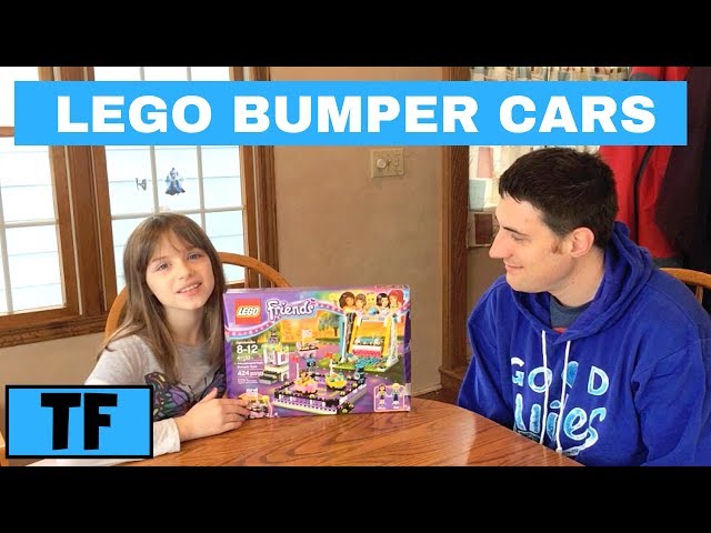 LEGO Friends Amusement Park Bumper Cars 41133 Timelapse Build & Review