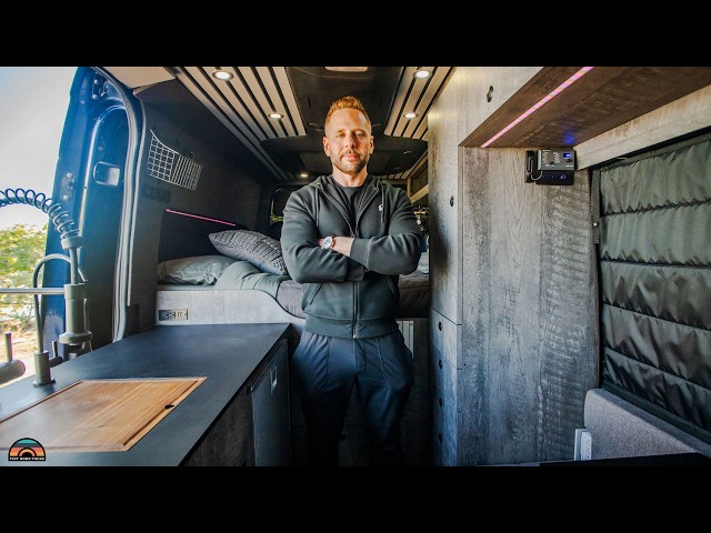 Clever Van Design & Storage Solutions: His DIY Camper