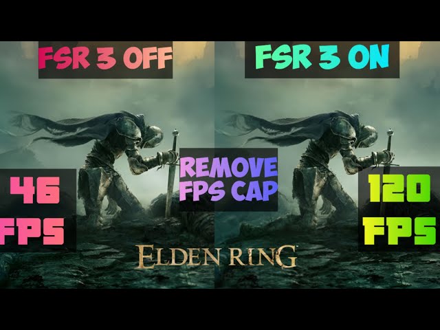 How to install 100% stable fsr 3 in elden ring for every gpu amd +nvidia mod link+tutorial+fps test