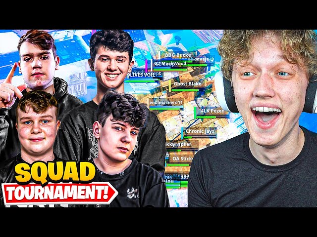 THESE PRO PLAYERS JOINED MY TOURNAMENT... (they went CRAZY!)