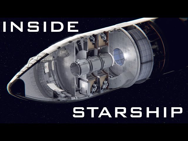 Inside SpaceX Starship - unofficial interior concept