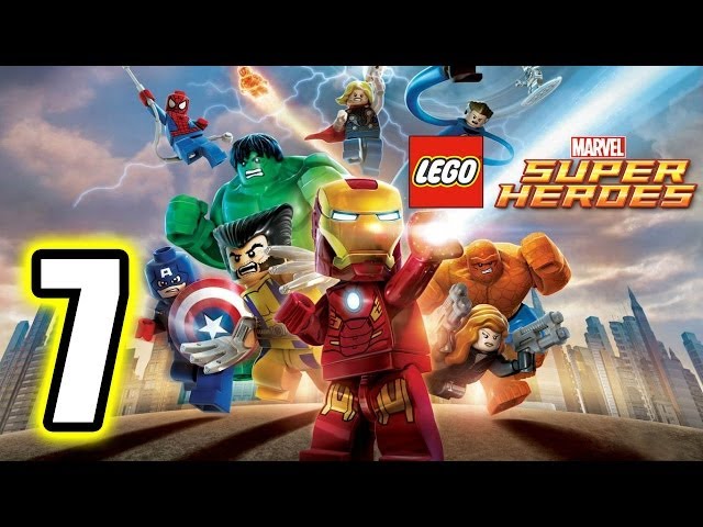 LEGO Marvel Super Heroes Walkthrough PART 7 [PS3] Lets Play Gameplay TRUE-HD QUALITY