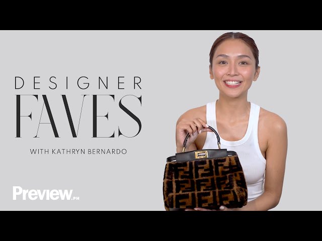 Kathryn Bernardo Shares Her Favorite Designer Items | Designer Favorites | PREVIEW