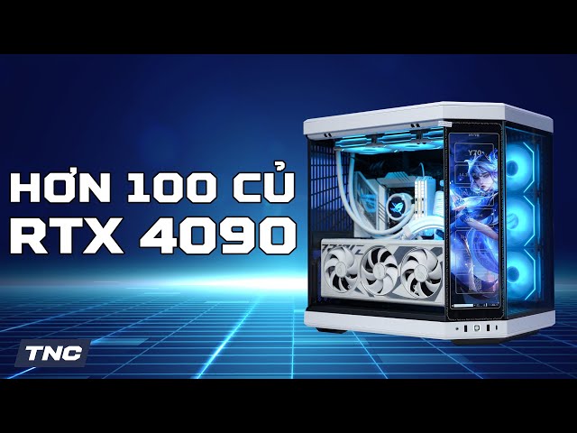 Build PC Gaming RTX 4090 - Nâng Tầm với Case Hyte Y70 có luôn màn hình 4K
