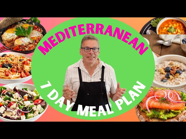 Mediterranean Diet Meal Plan | 7 days