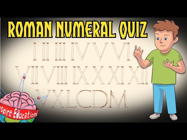 Roman Numeral Quiz