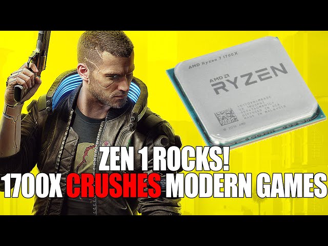 Zen 1 ROCKS! Ryzen 1700X CRUSHES Modern Games