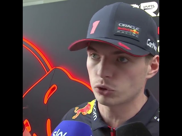 Max Verstappen interview pre-race at Miami Grand Prix