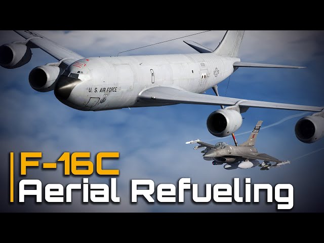 Aerial Refueling in F-16 Made Easy - Follow This Guide Now!