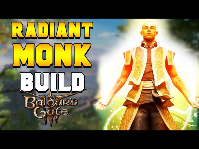 PRAISE THE SUN MONK (Monk/Cleric) Build for Baldur's Gate 3
