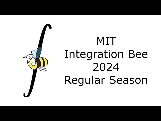 2024 MIT Integration Bee - Regular Season