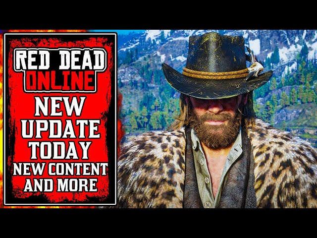 The NEW Red Dead Online UPDATE Today! (RDR2)