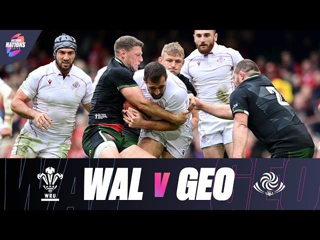 HIGHLIGHTS | Wales v Georgia | Historic day in Cardiff | Autumn Nations Series