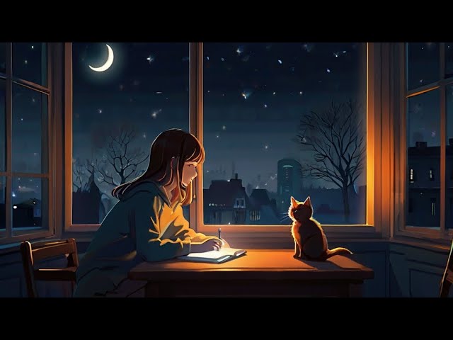 Lofi Beats for Studying, Reading & Stress Relief (1 Hour) [study with me] 🎵📚🌌