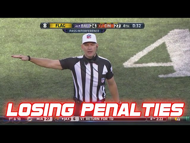 NFL Game-Losing Penalties