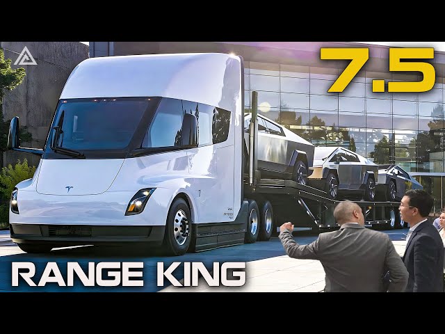 The 2025 Tesla Semi UPDATE HERE: How's The Insane Power, Range, and Towing Capacity? MIX