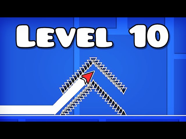 Playing 10 Levels of WAVE That Get Harder and HARDER