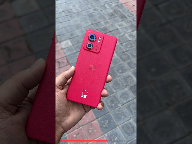 Moto Edge 40 in New *Viva Magenta* Color Launched in India🔥 #shorts