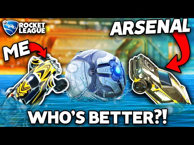 I CHALLENGED ARSENAL TO SEE WHO'S BETTER AT WATER POLO
