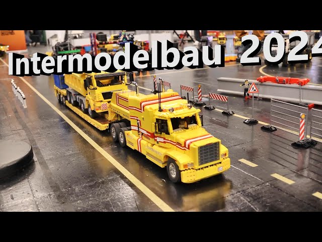Intermodellbau 2024 RC Truck und RC Trucks aus Lego - krass was da alles geht
