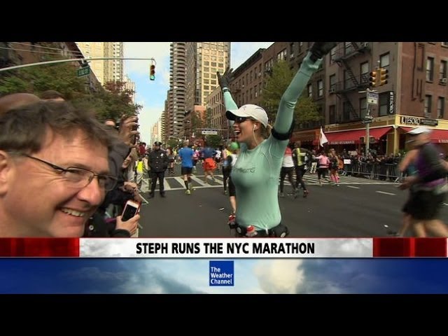 Stephanie Abrams Runs New York City Marathon