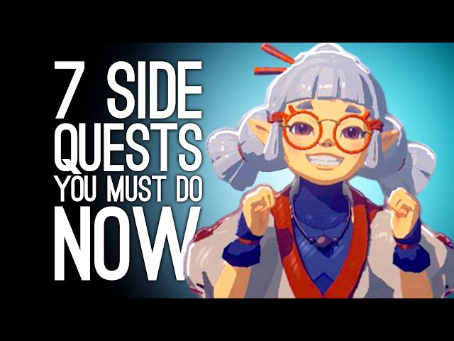 Zelda TOTK: 7 Essential Side Quests You Need to Do NOW