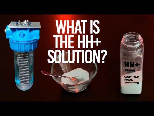 What is the HH+ Compound? The key for efficient electrolysis for water based engines.