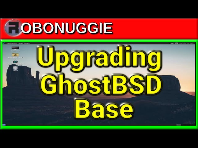 Upgrading the GhostBSD 20.08.4 Base