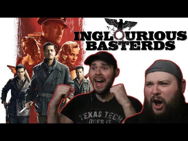 INGLOURIOUS BASTERDS (2009) TWIN BROTHERS FIRST TIME WATCHING MOVIE REACTION!