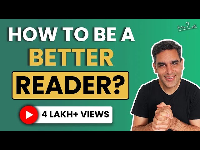 How to become a better Reader! | How do I read my books? | Ankur Warikoo Book Recommendations
